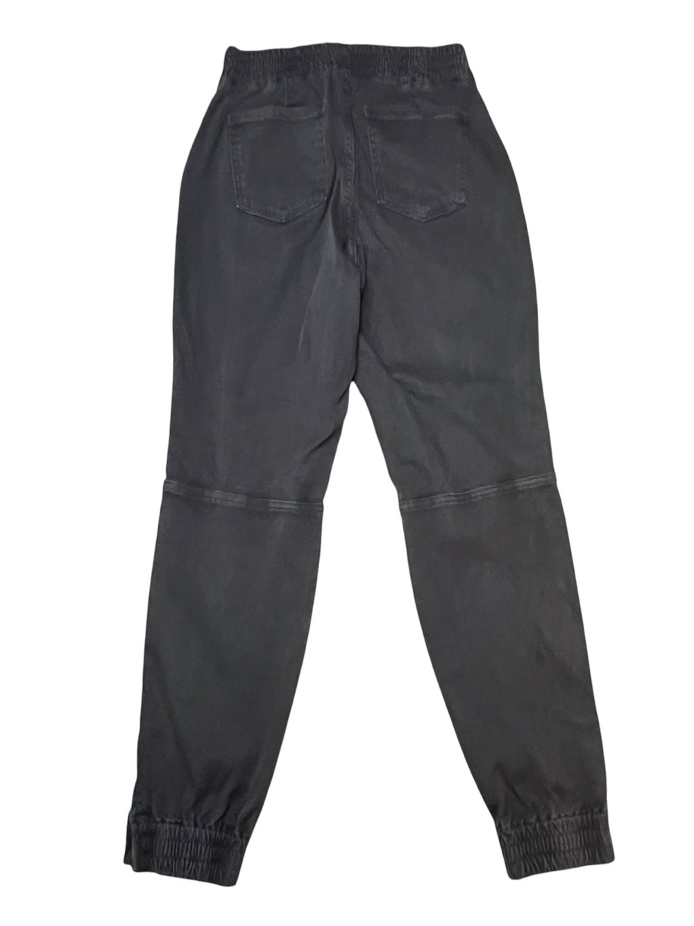 Spanx Gray Stretch Twill High Waist Cargo Joggers Size Medium - Picture 5 of 8